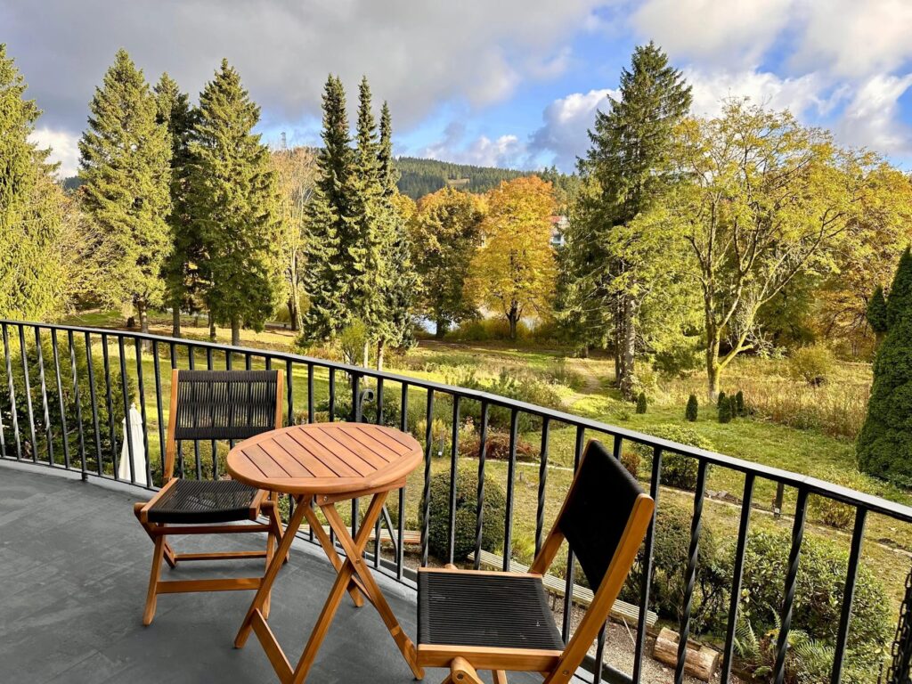 Panoramaterrasse eines Zimmers der Bastei